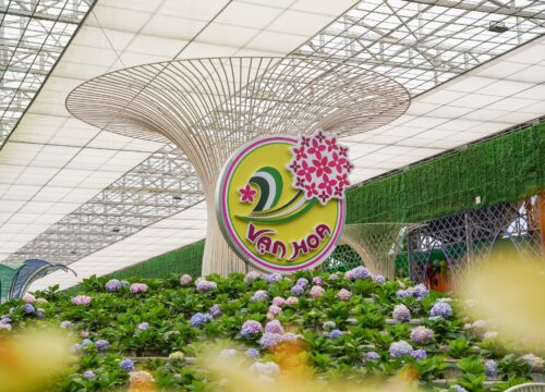 Khu du lịch Vạn Hoa vườn hoa lớn nhất giữa lòng Đà Lạt