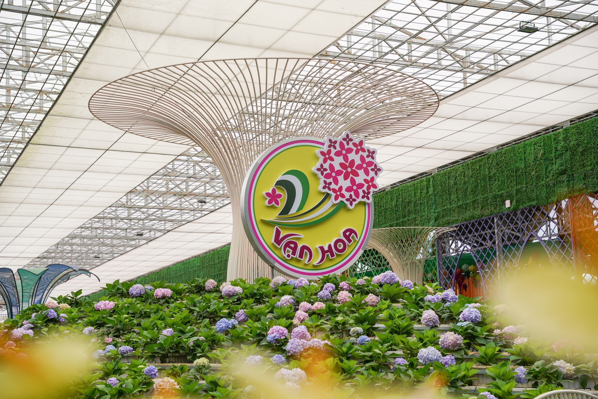 KDL Vạn Hoa vườn hoa lớn nhất giữa lòng Đà Lạt